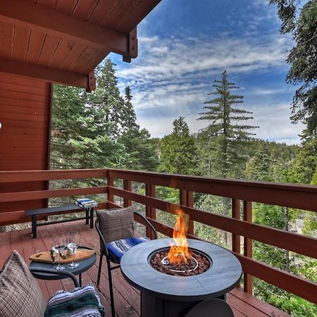 Pet & Kid Friendly Cozy Cabin, Bbq, Firepit, Outdoor Dining, Forest Views Lake Arrowhead Bagian luar foto