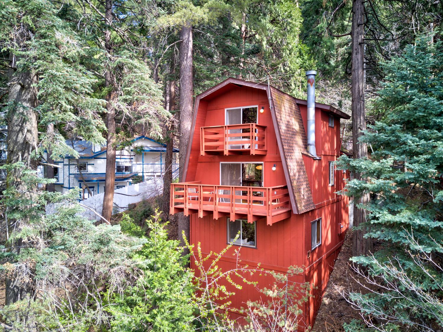 Pet & Kid Friendly Cozy Cabin, Bbq, Firepit, Outdoor Dining, Forest Views Lake Arrowhead Bagian luar foto